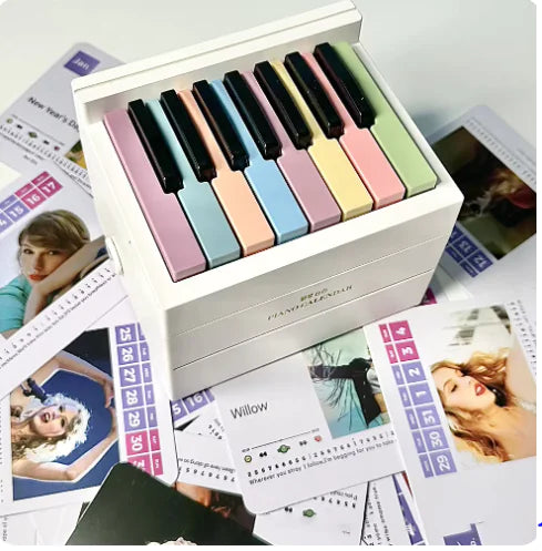 Piano Calendar with 15 Playable Keys
